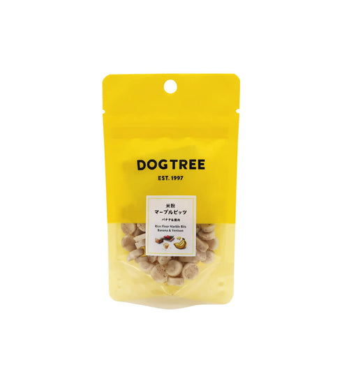 DOG TREE(ドッグツリー)米粉マーブルビッツ バナナ&鹿肉 20g